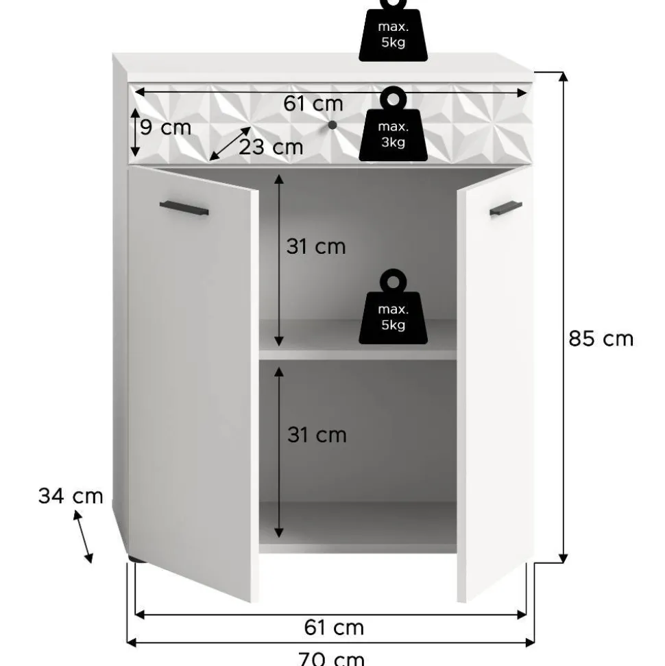 Badezimmerschrank Meteora