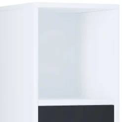 Badmöbel Set schwarz weiß Panales