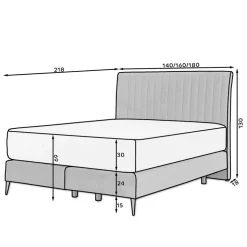 Boxspringbett France