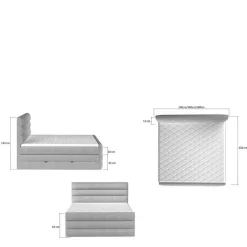 Boxspringbett Sebastianna