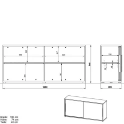 Büroschrank Abby
