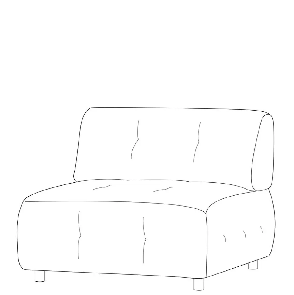 Couch Element Flachgewebe Mareida