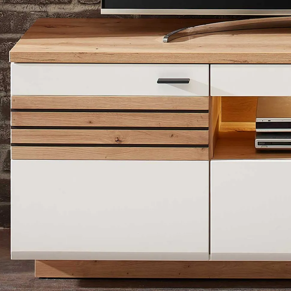 Design Wohnwand zweifarbig Luzie