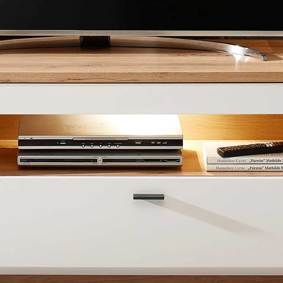 Design Wohnwand zweifarbig Luzie