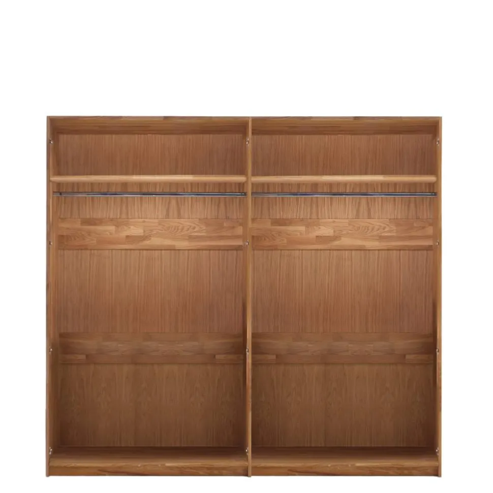Drehtürenkleiderschrank massiv Snoba