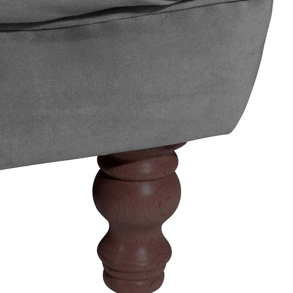 Dreisitzer Couch Anthrazit Romina