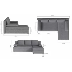 Ecksofa Andalo