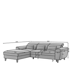 Ecksofa Landl