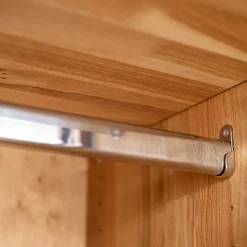 Eiche Massivholzkleiderschrank Bibliana