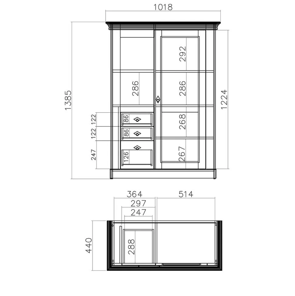 Esszimmer Highboard Craiova