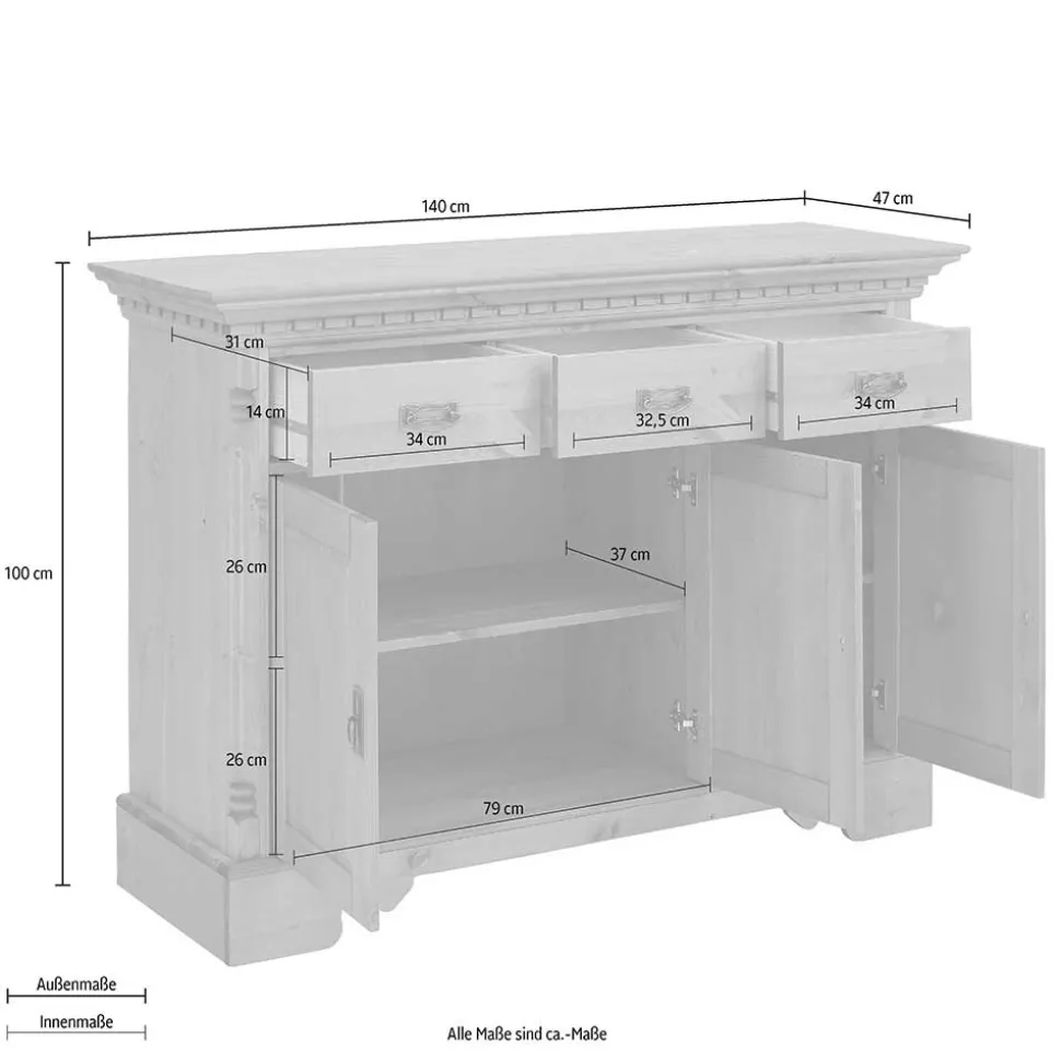 Esszimmer Kommode Meclavra