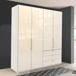Falttürenkleiderschrank Invelita