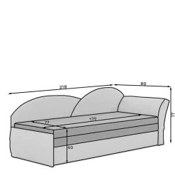Funktions Sofa Bicarion
