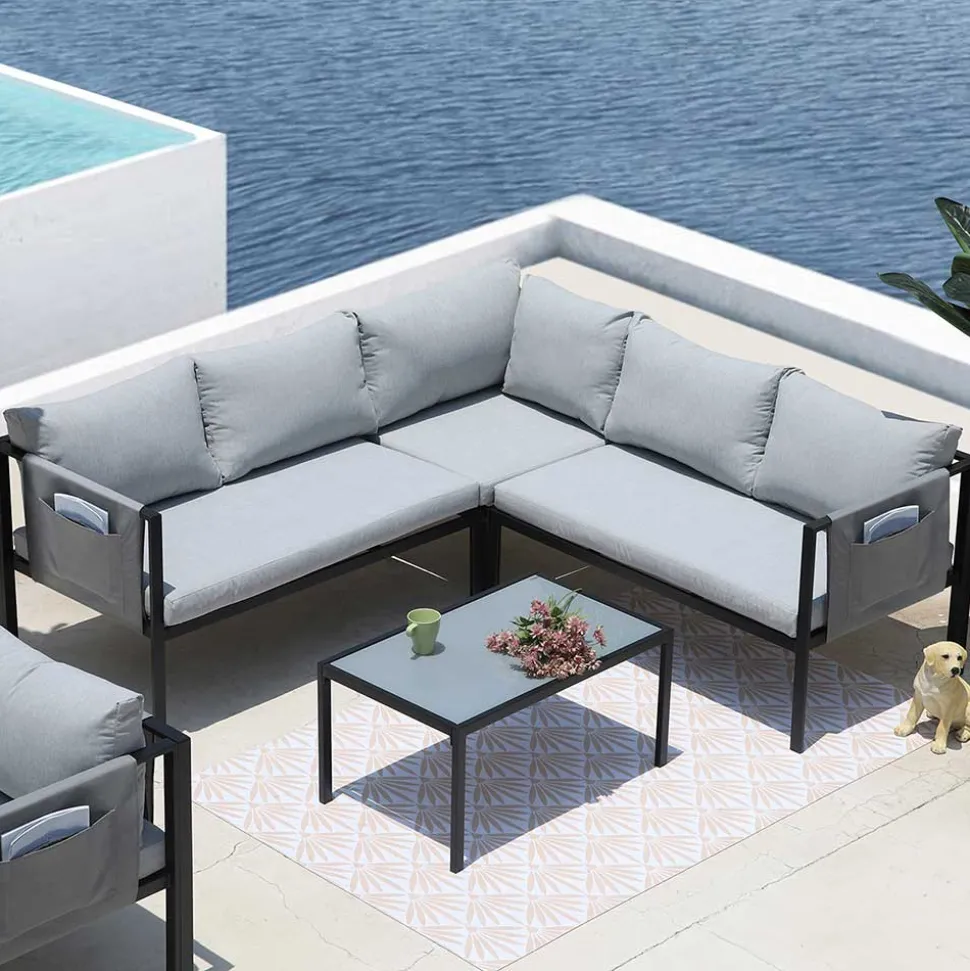 Gartenmöbel Lounge Gruppe Sosuke
