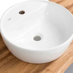 Gäste WC Set Holzoptik Kropenia