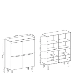 Highboard Tomya