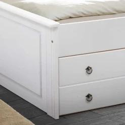 Holz Doppelbett Sadanos