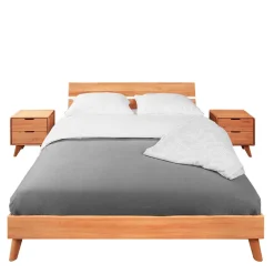 Holz Doppelbett Stenov