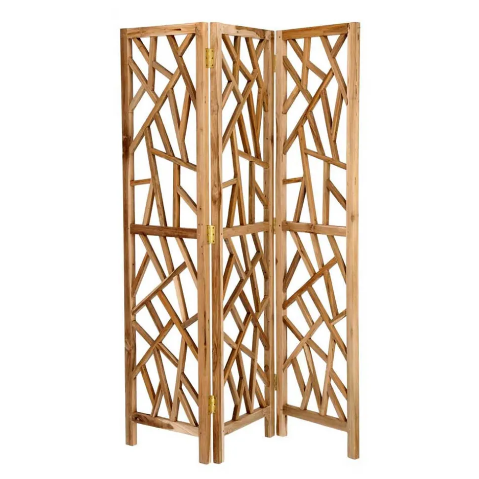 Holz Paravant Adendras