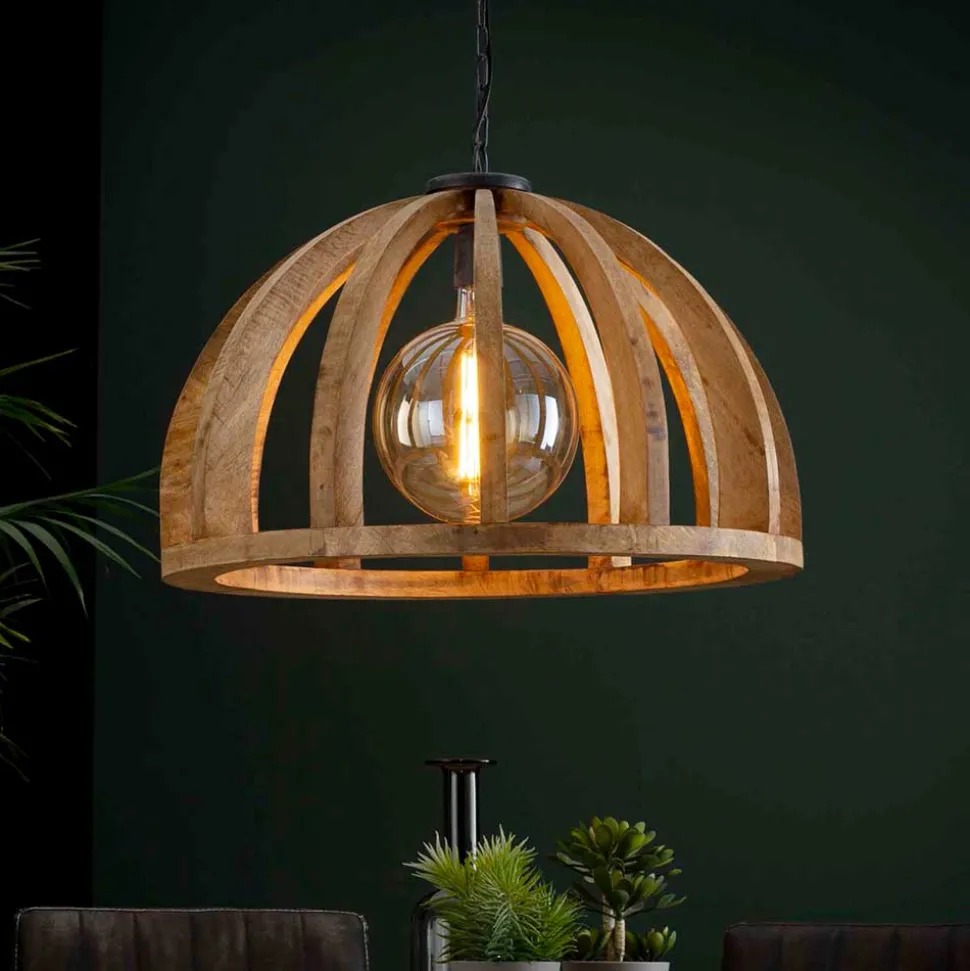 Holz Pendelleuchte Levandro