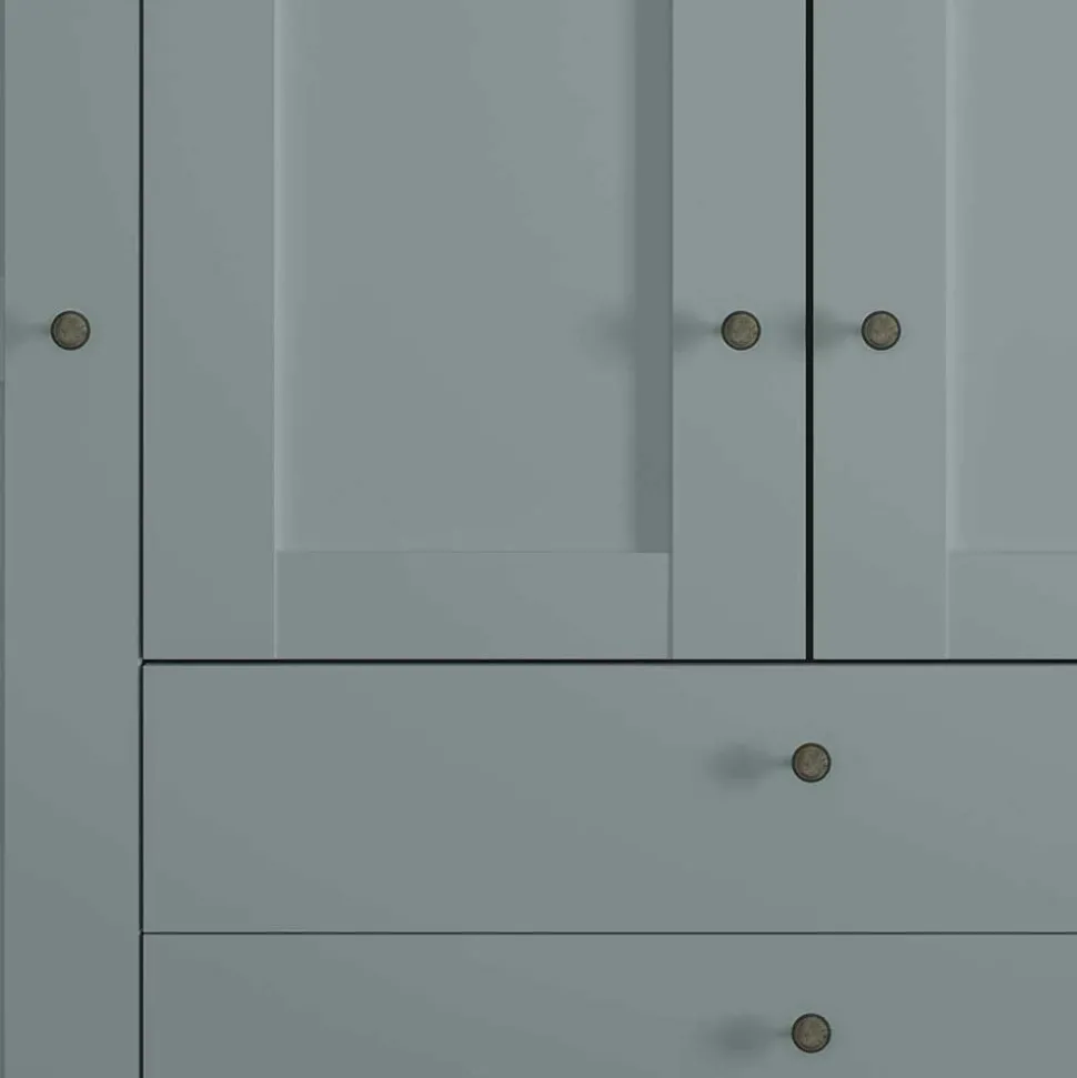 Kleiderschrank 200 cm breit Forjan