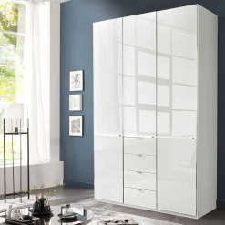 Kleiderschrank in Weiß Bean