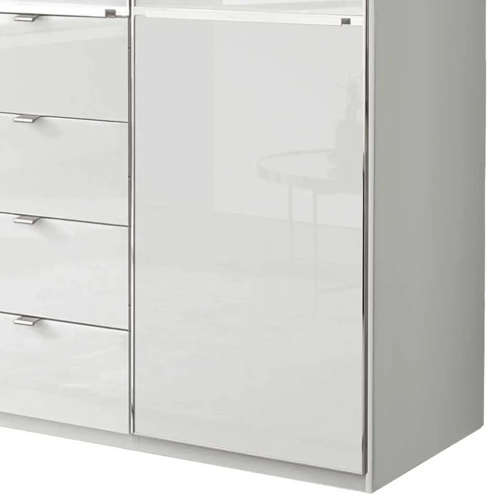 Kleiderschrank in Weiß Bean