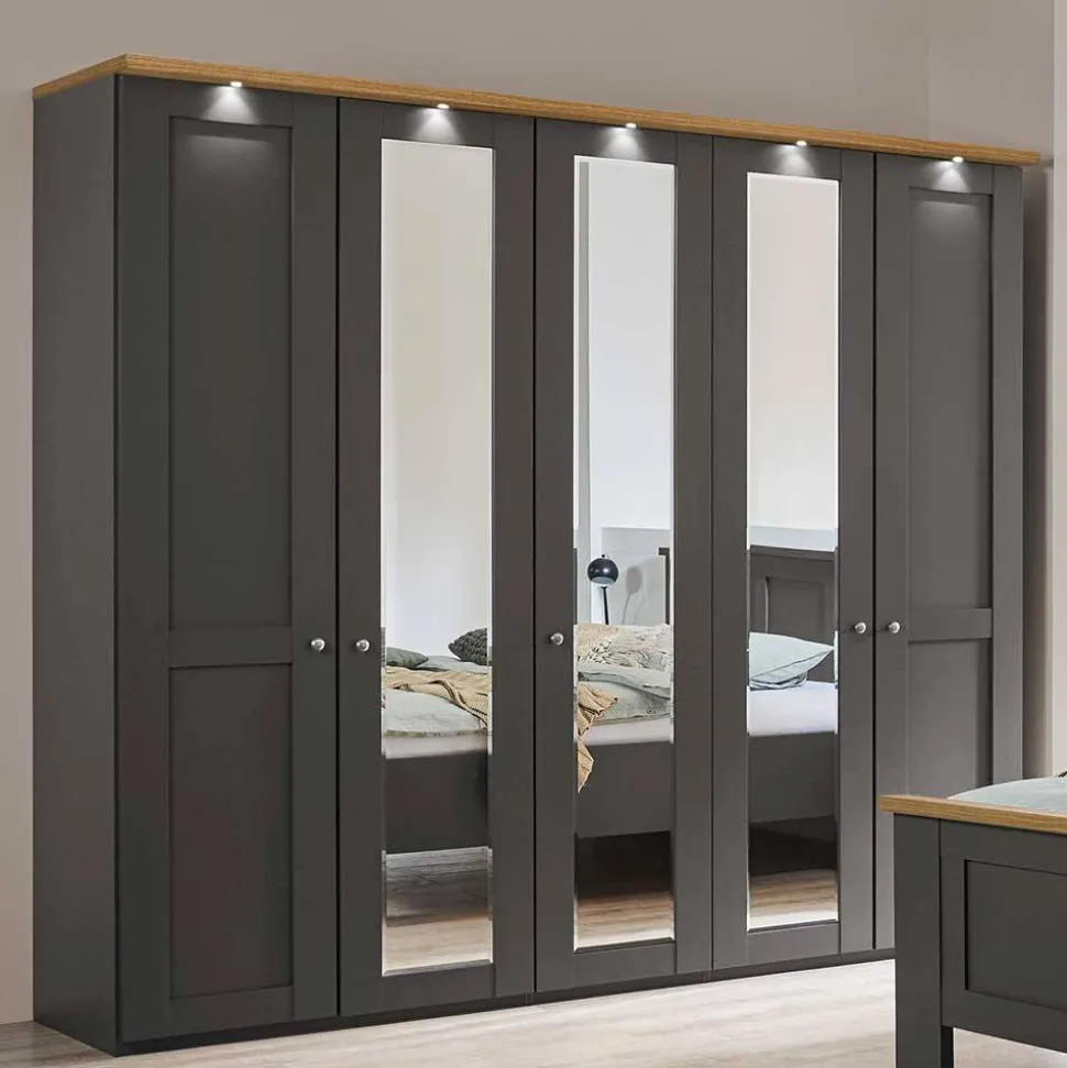 Kleiderschrank 5-türig Bien