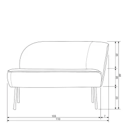 Kleine Couch Losiamos