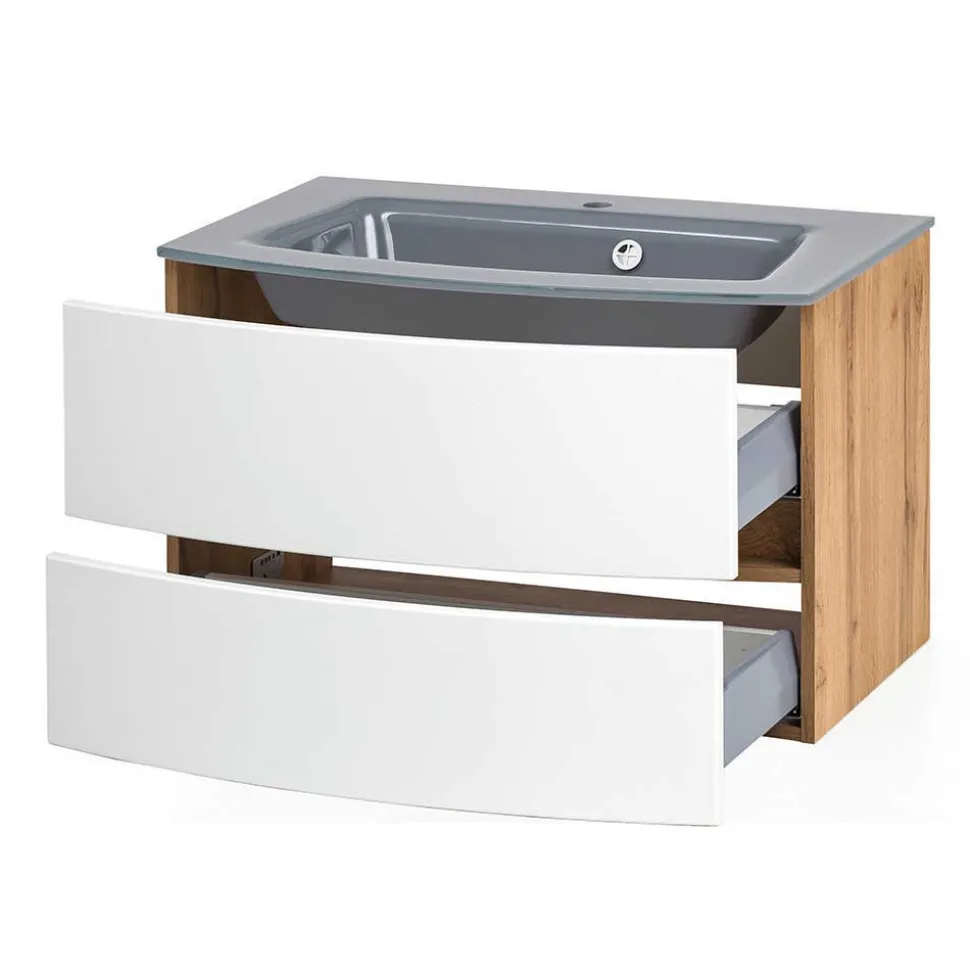 Komplett Badmöbel Set Zataico