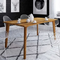 Massiver Holztisch Vinial