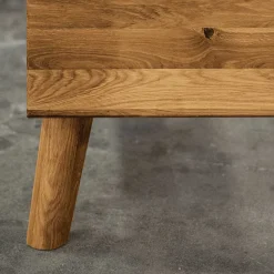 Massives Holzbett Vinial