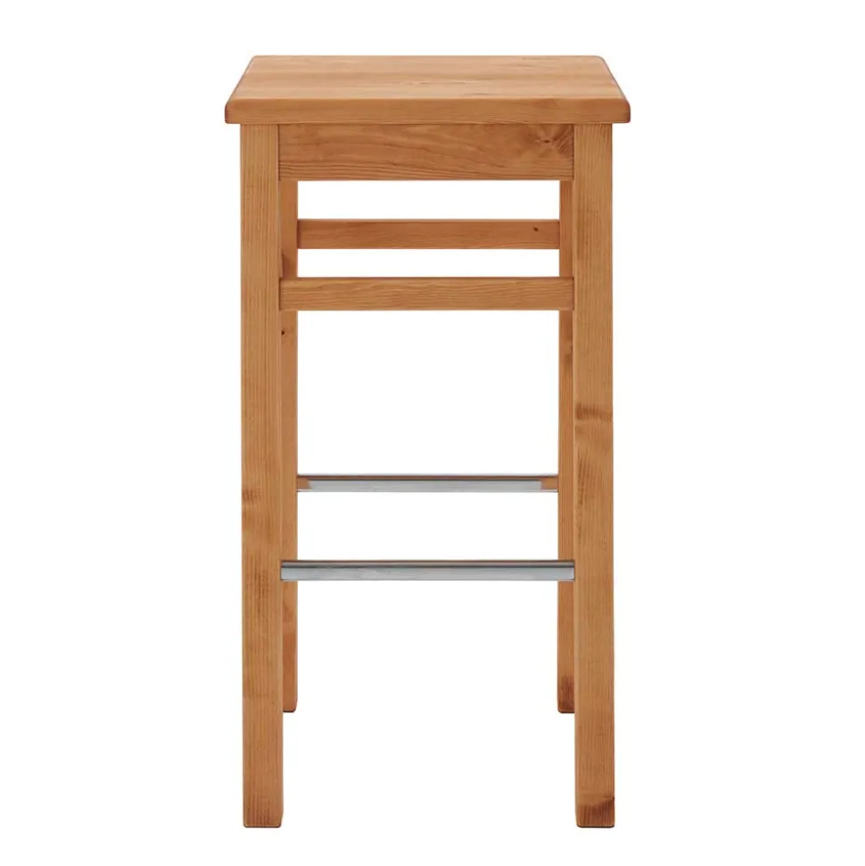 Massivholz Barhocker Lienna