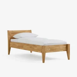 Massivholz Einzelbett Tiondon