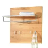 Massivholz Wandgarderobe Meryno