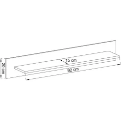 Moderne Anbauwand Tomya