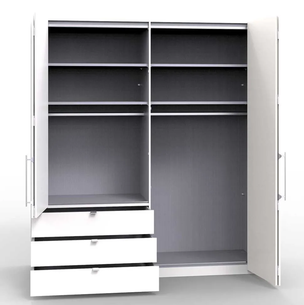 Moderner Falttürenschrank Gehvonda
