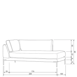 Modul Sofa Beige Imdyano