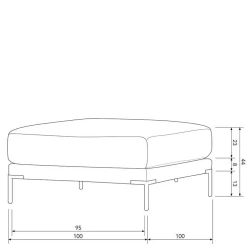Modulares XL Sofa Skaceto