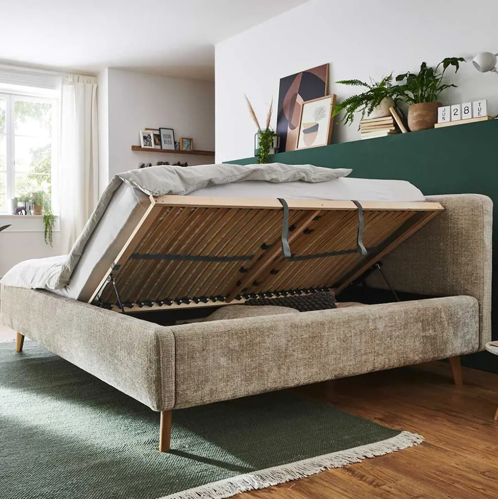 Polsterbetten Beige Atrios