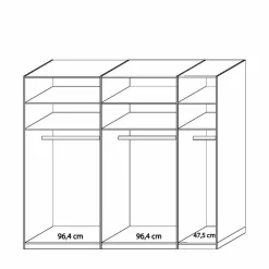Schiebetüren Kleiderschrank Arivana