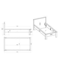 Schlafzimmermöbel Set Studiana