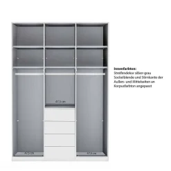 Schrank für Schlafzimmer Boplaroma