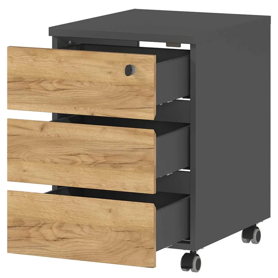 Schreibtischrollcontainer Charin