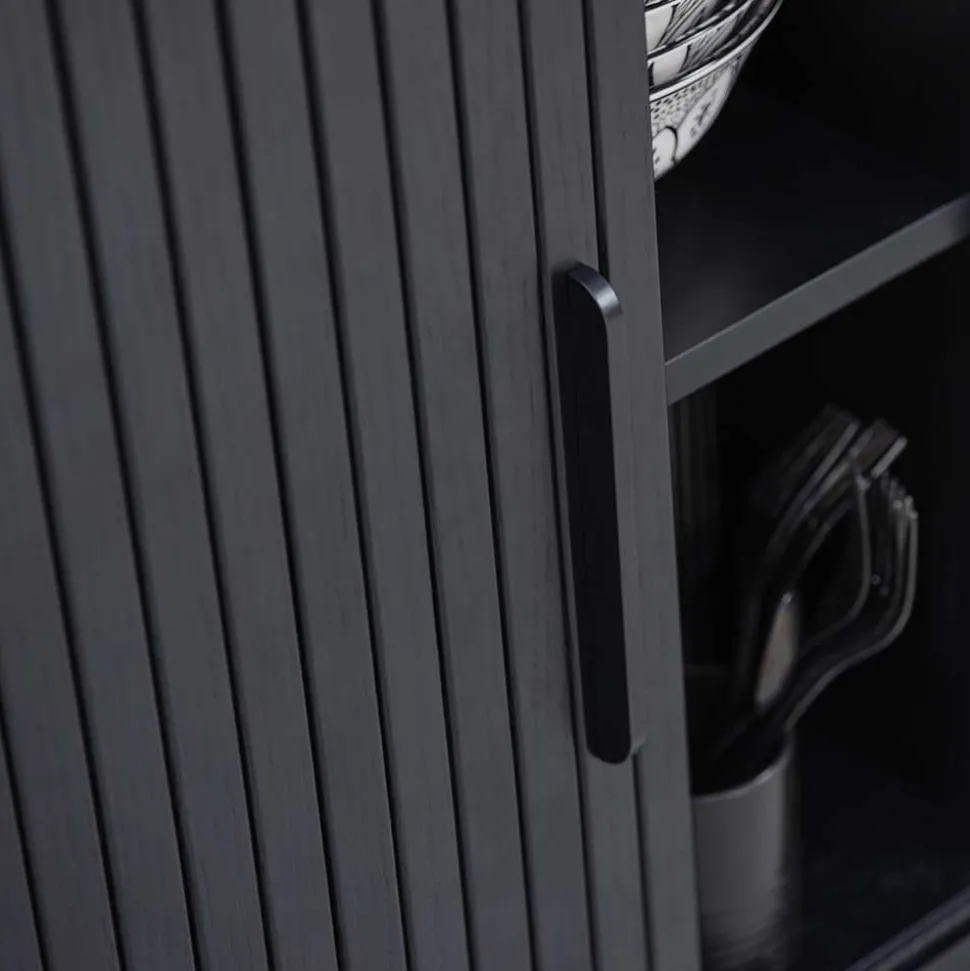 Schwarzes Sideboard Sumatri