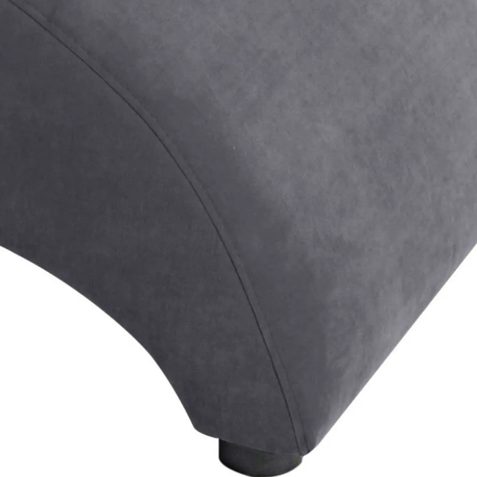 Sessel Anthrazit Velours Matrona