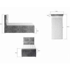 Singelbett Balcesta