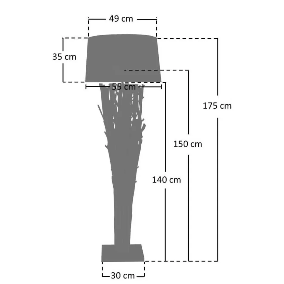 Stehlampe Vantusca