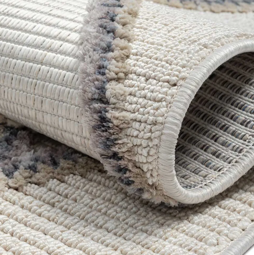 Teppich Beige und Weiß Abbie