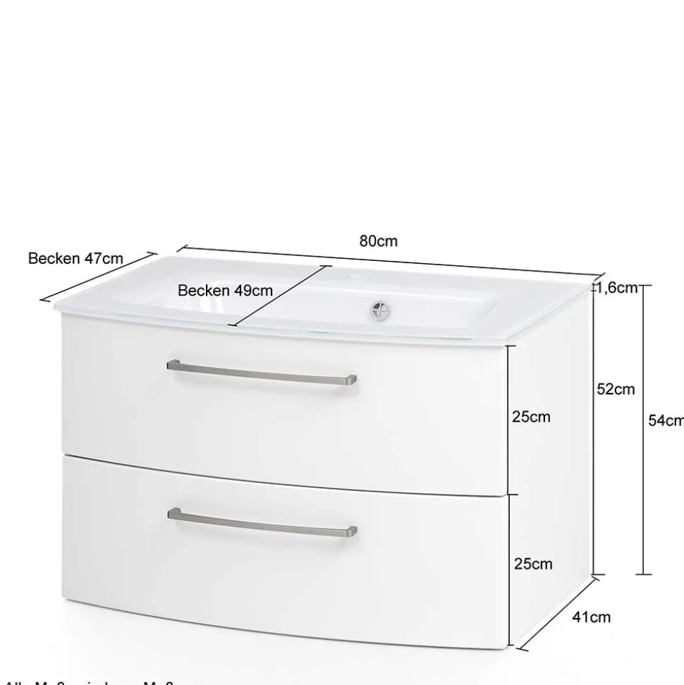Waschbeckenschrank Donyan